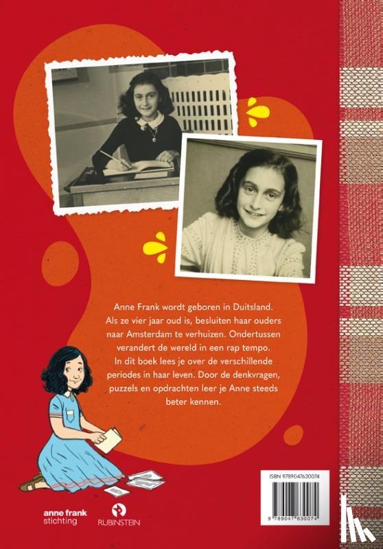 Metselaar, Menno - De wereld van Anne Frank, Lees en doeboek