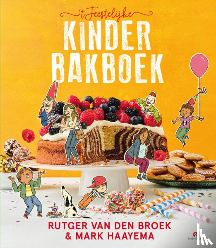 Broek, Rutger van den, Haayema, Mark - t Feestelijke kinderbakboek