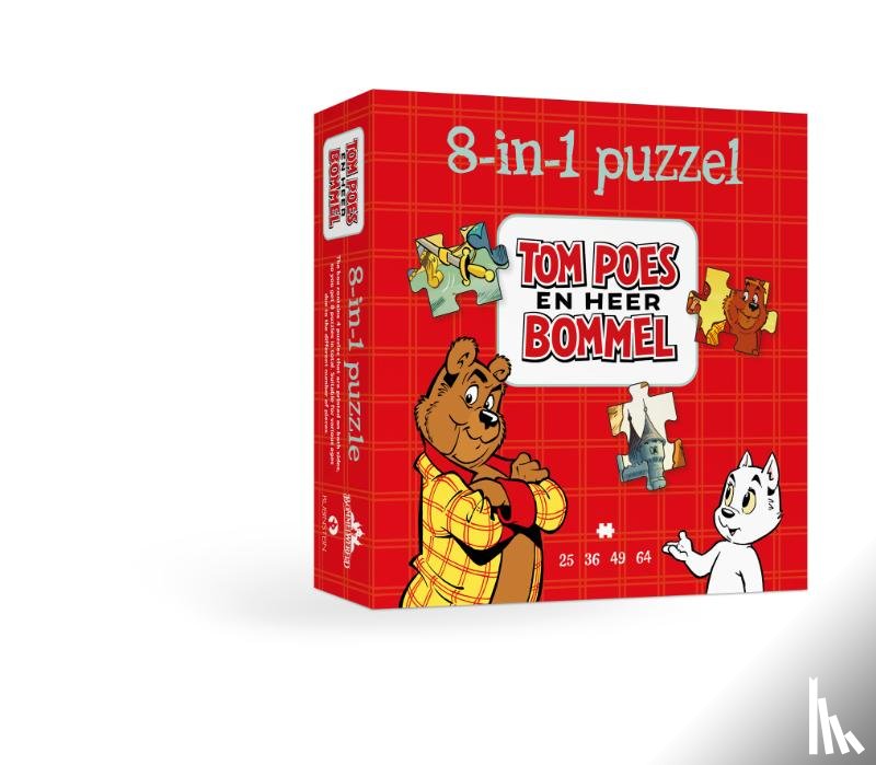  - Tom Poes & Heer Bommel 8-in-1 puzzel