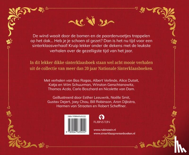 Ragas, Bas, Verlinde, Albert, Dutoit, Alice, Schuurman, Katja, Schuurman, Wim, Gerschtanowitz, Winston, Acda, Thomas, Boszhard, Carlo, Dam, Nicolette van - Het grote Sinterklaasboek