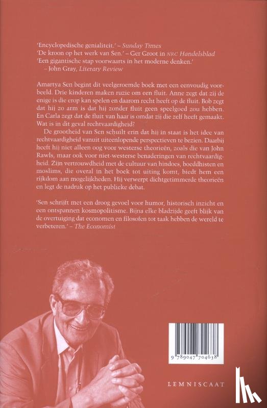 Sen, Amartya - Het idee van rechtvaardigheid
