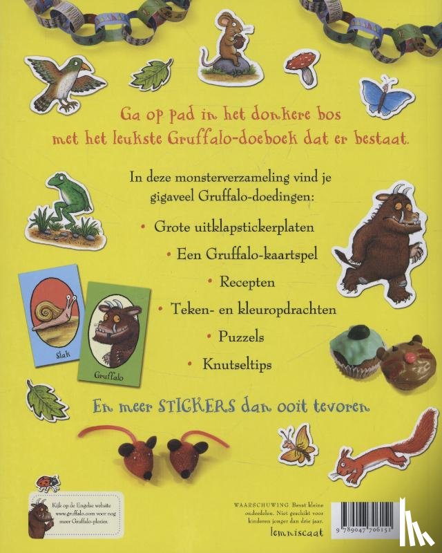Donaldson, Julia - Het Gruffalo stickerdoeboek