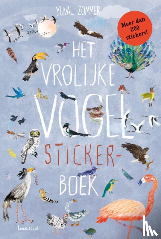 Zommer, Yuval - Het vrolijke vogel stickerboek