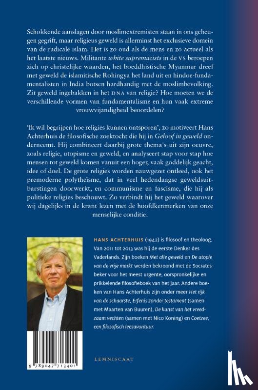 Achterhuis, Hans - Geloof in geweld