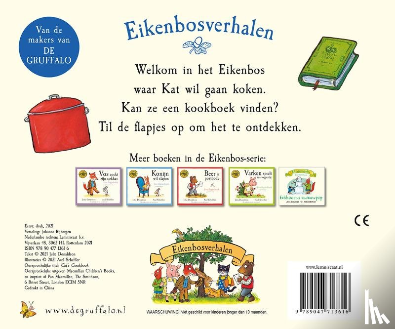 Donaldson, Julia - Het kookboek van kat