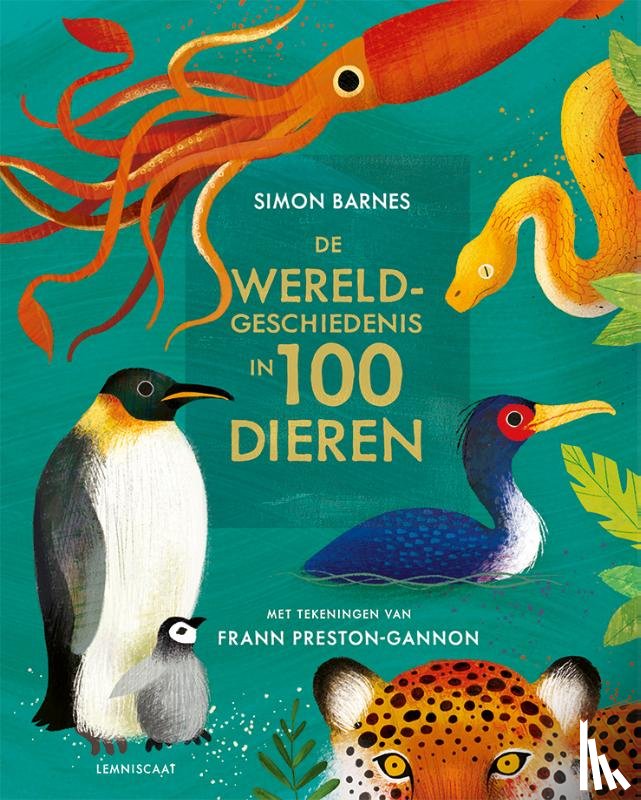 Barnes, Simon - De wereldgeschiedenis in 100 dieren