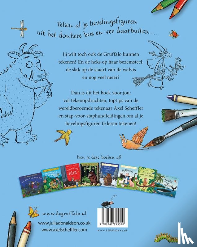 Donaldson, Julia - Zo teken je de Gruffalo en zijn vrienden