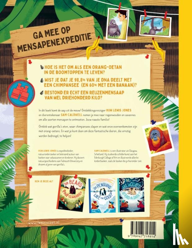 Lewis Jones, Huw - Eten gorilla's bananen?