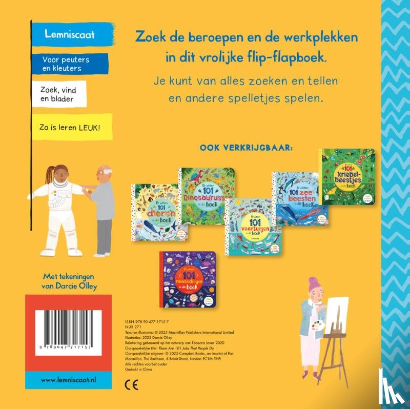 Olley, Darcie - Er zitten 101 beroepen in dit boek