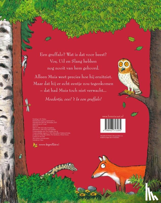 Donaldson, Julia - De Gruffalo pop-up