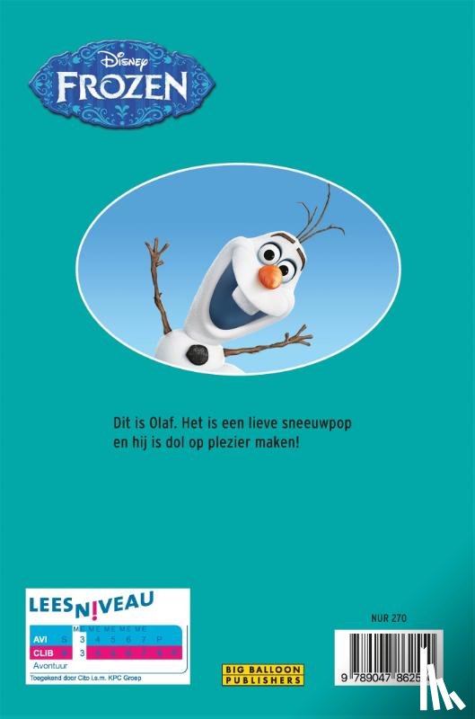 Diversen - AVI Disney - Frozen, Dag, Olaf!