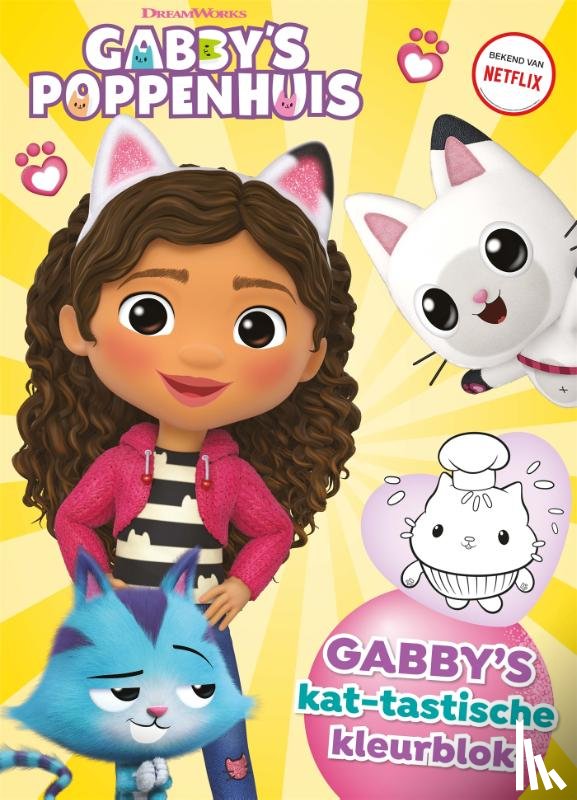 DreamWorks Animation LLC - Gabby's kat-tastische kleurblok