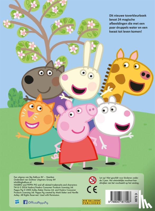Diversen - Toverkleurboek van Peppa Pig