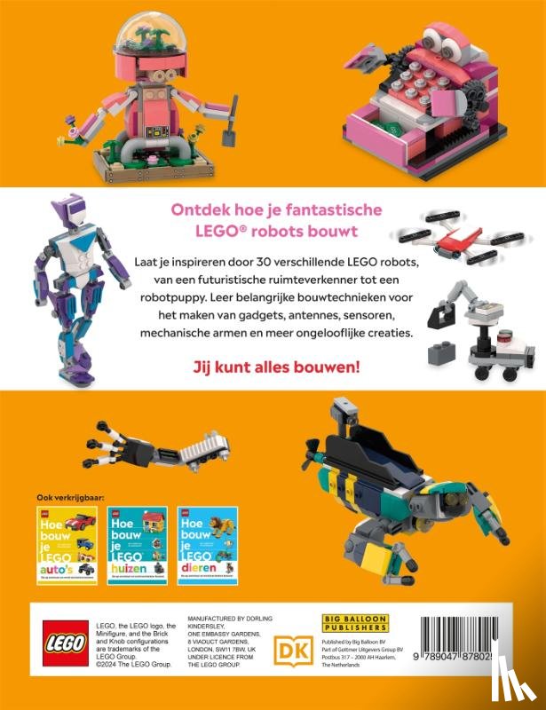 Farrell, Jessica - Hoe bouw je LEGO robots