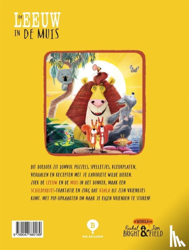 Bright, Rachel - De leeuw in de muis doeboek