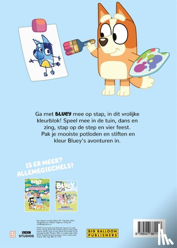 Diversen - Kleur mee met Bluey