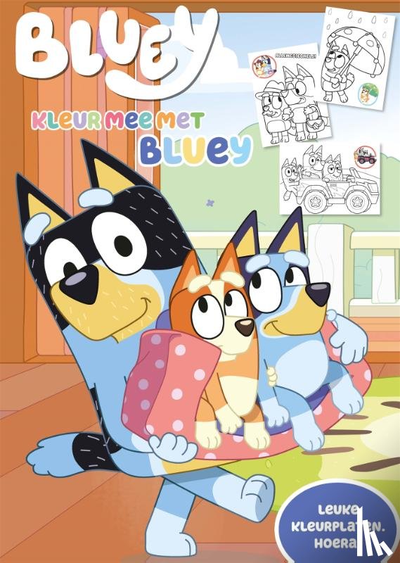 Diversen - Kleur mee met Bluey