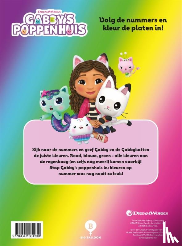  - Gabby kleurt op nummer