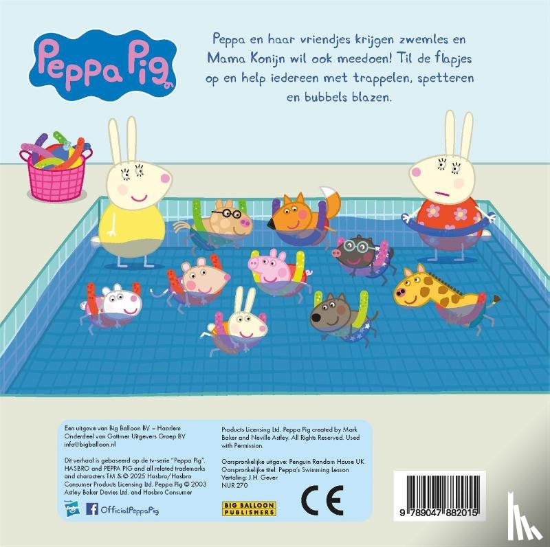Astley, Neville - Peppa's eerste zwemles