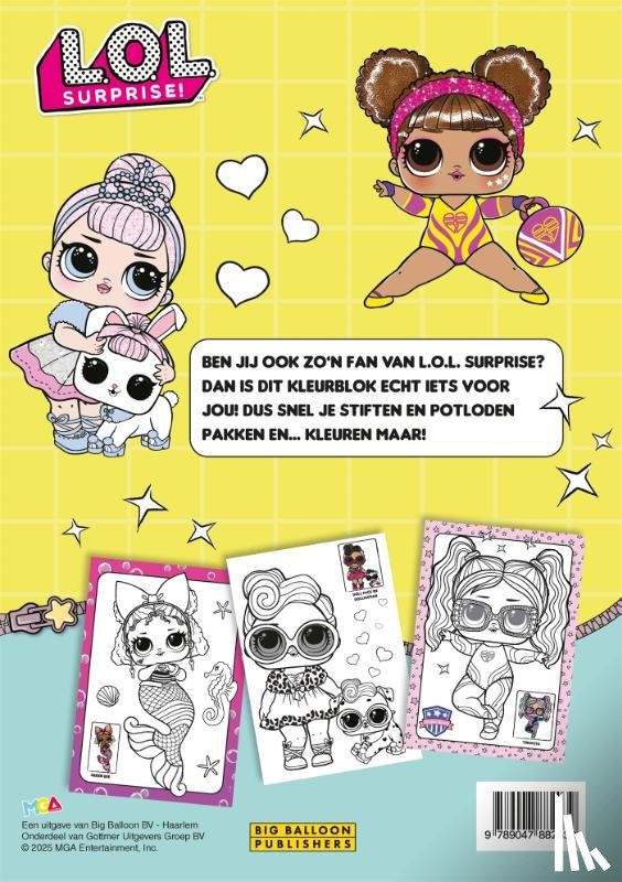 Diversen - L.O.L. Surprise! kleurblok