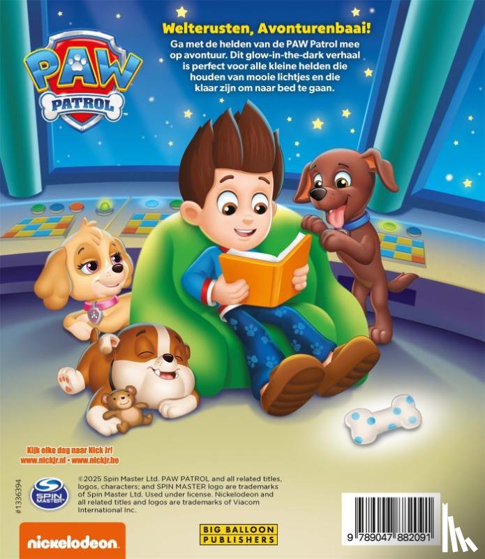 Nickelodeon en Spinmaster - Welterusten, Avonturenbaai
