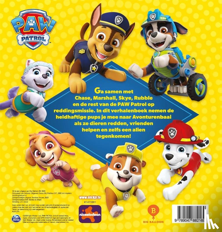  - Superdik voorleesboek van PAW Patrol