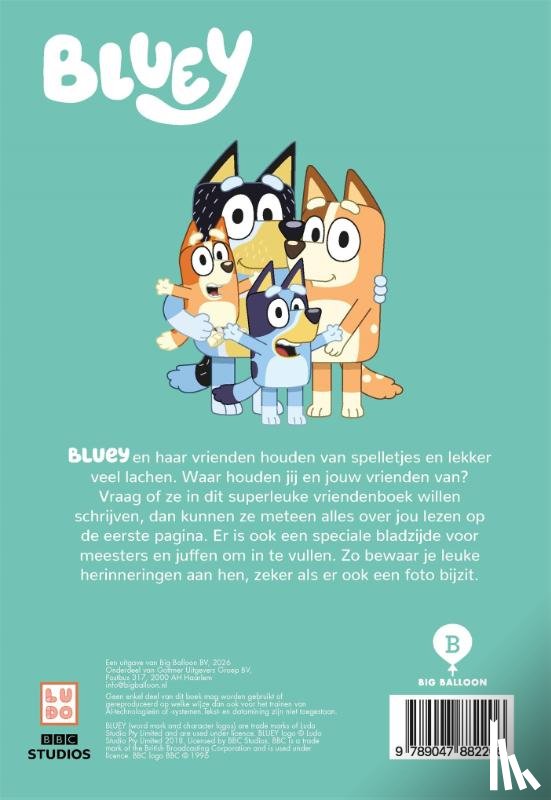 Diversen - Het vriendenboek van Bluey