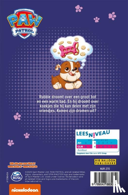 Nickelodeon en Spinmaster - PAW Patrol, De wens van Rubble