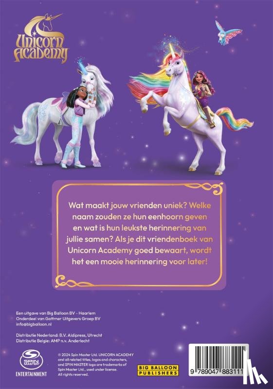 Diversen - Magisch vriendenboek Unicorn Academy