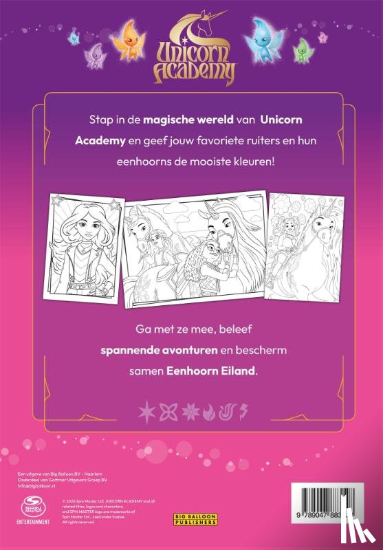 Diversen - Kleurboek van Unicorn Academy