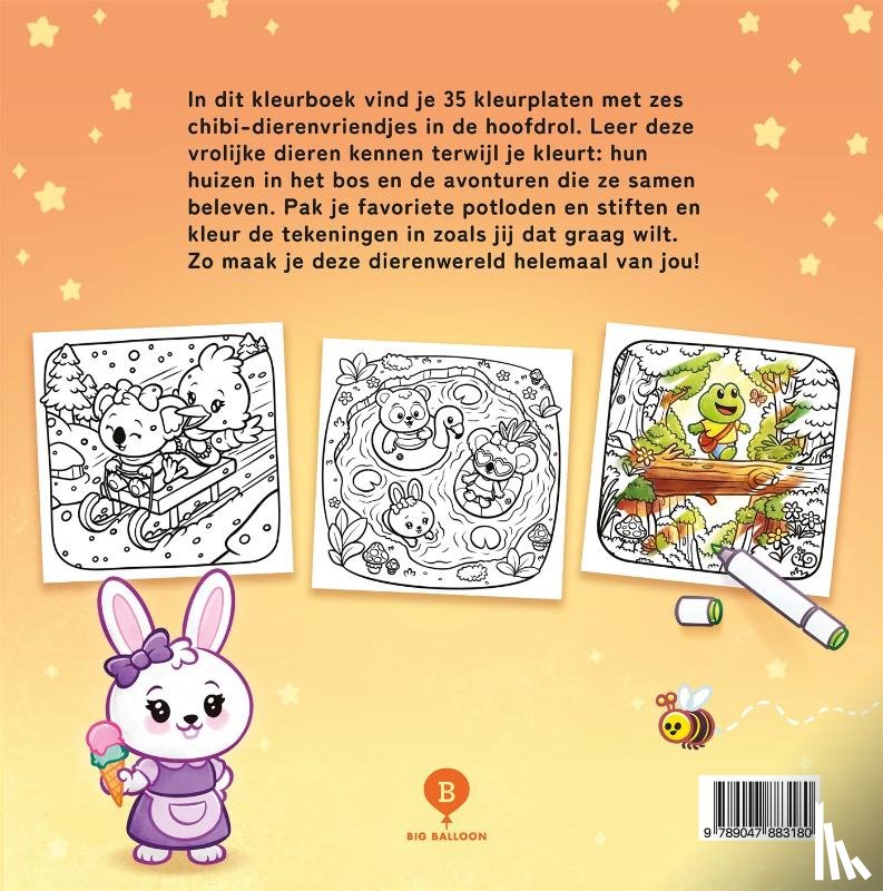  - Jellepelle's Chibi kleurboek