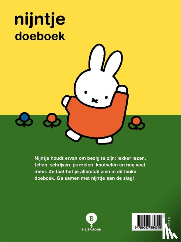 Bruna, Dick - Nijntje doeboek