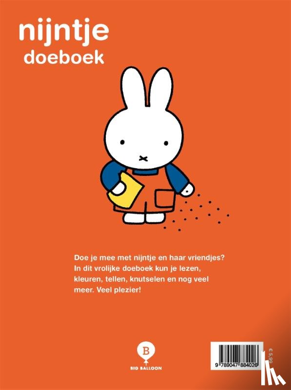 Bruna, Dick - Nijntje doeboek