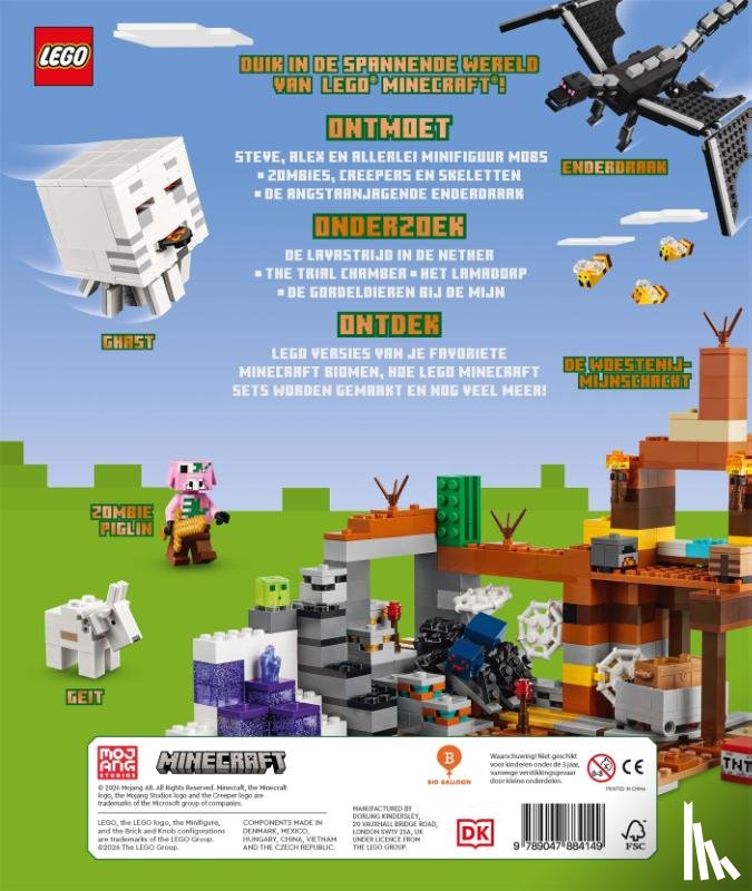  - Groot LEGO Minecraft boek