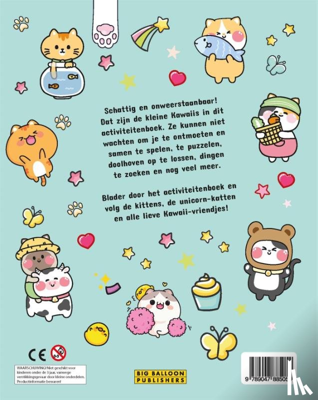 Francia, Giada, Figus, Valentina - Kawaii kittens & friends activiteitenboek