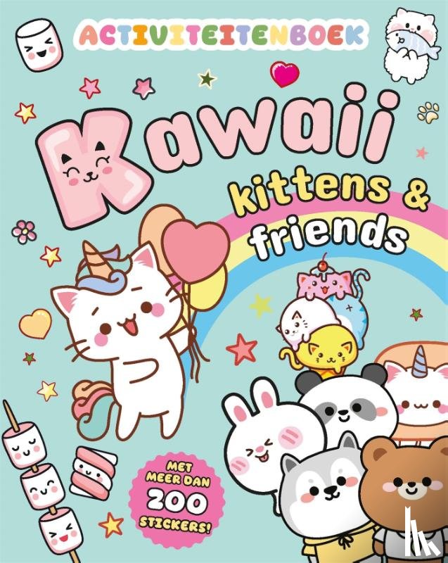 Francia, Giada, Figus, Valentina - Kawaii kittens & friends activiteitenboek