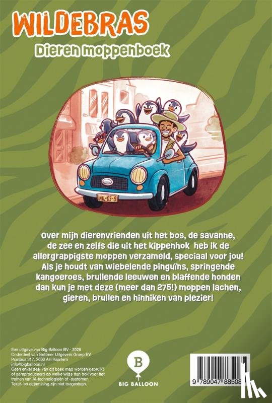 Martina, Gabriel - Wildebras dierenmoppenboek