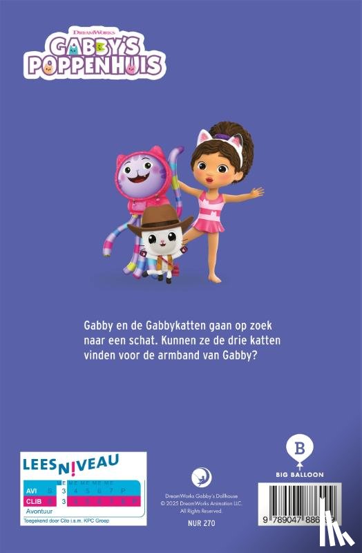 DreamWorks Animation LLC - Gabby's poppenhuis, Gabby zoekt de schat