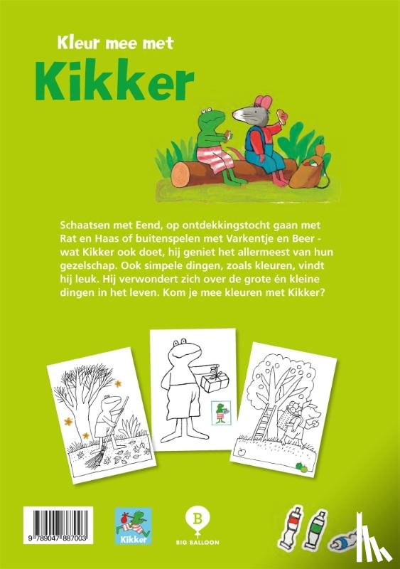 Velthuijs, Max - Kleur mee met kikker