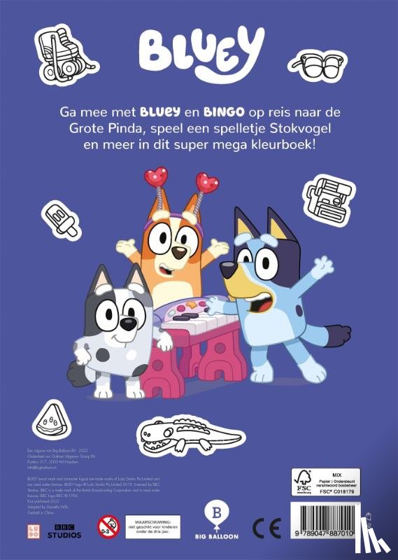  - Super mega kleurboek