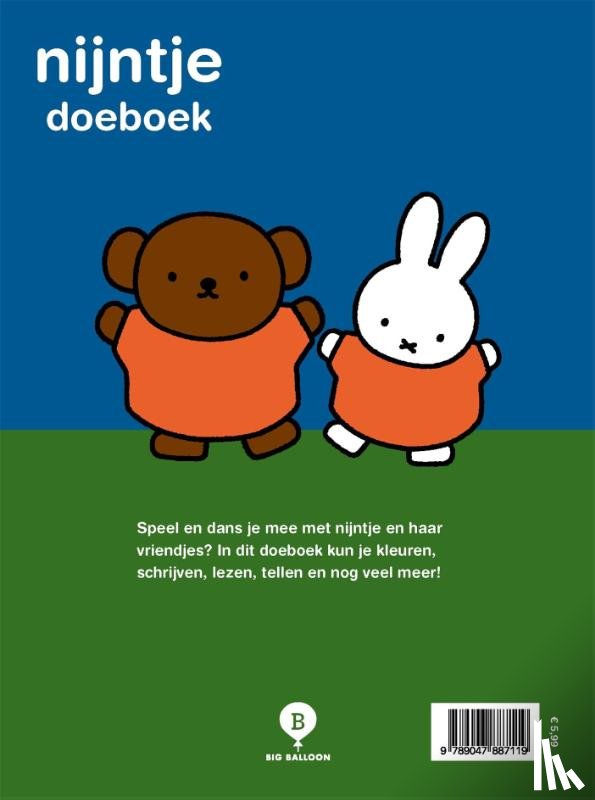 Bruna, Dick - Nijntje doeboek