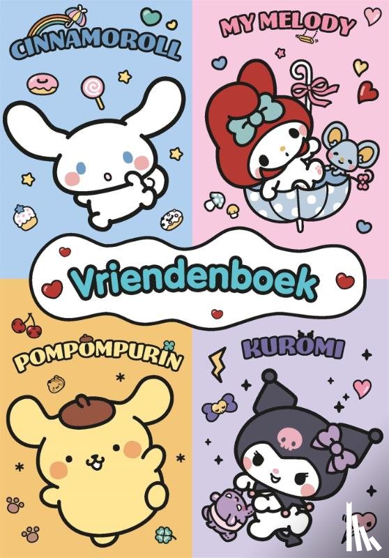 Diversen - Cinnamorol & vriendjes - vriendenboekje
