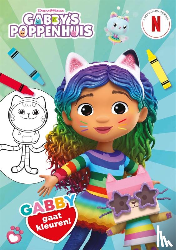 DreamWorks Animation LLC - Gabby's kat-tastische kleurblok