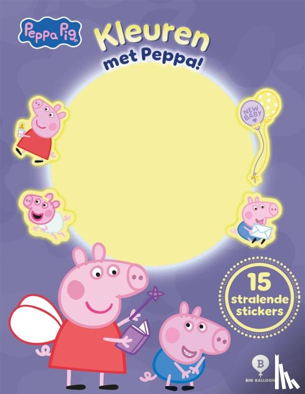  - Kleuren met Peppa Pig glow in the dark