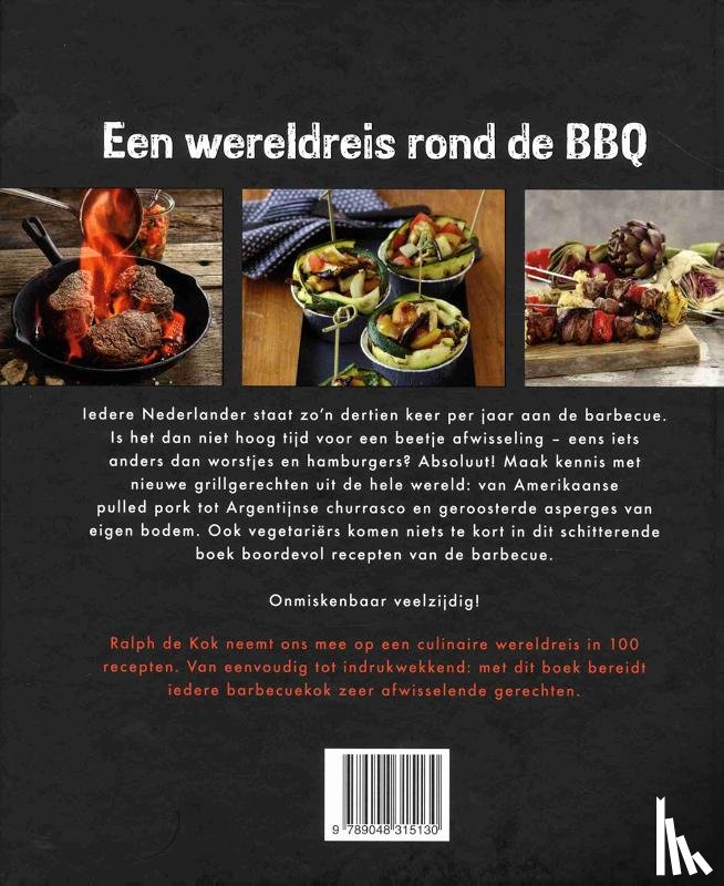 Kok, Ralph de - Een wereldreis rond de BBQ