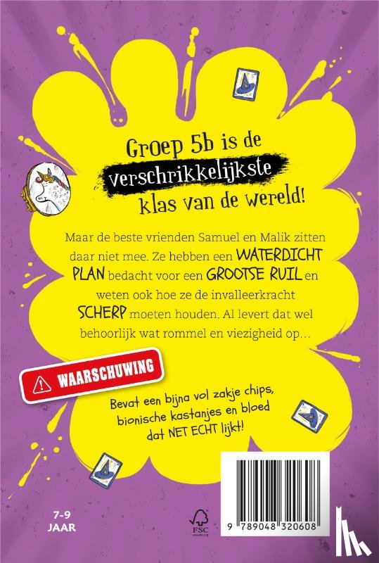 Nadin, Joanna - De verschrikkelijkste klas van de wereld draait door!