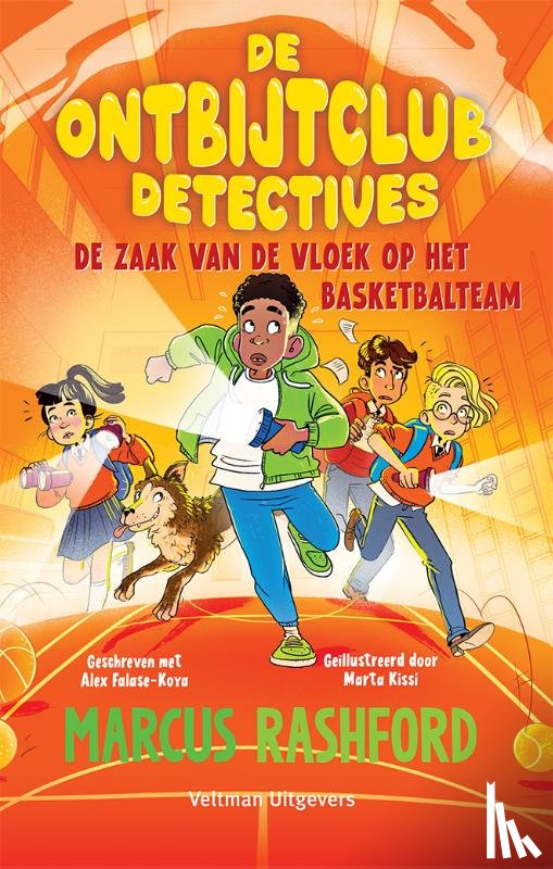 Rashford, Marcus, Falase-Koya, Alex - De ontbijtclubdetectives De zaak van de vloek op het basketbalteam