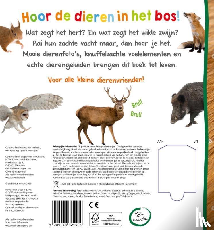  - Welk dier hoor ik hier? - in het bos