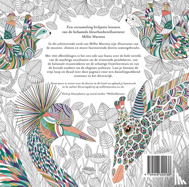 Marotta, Millie - Kleurboek Millie Marotta - Briljante beesten