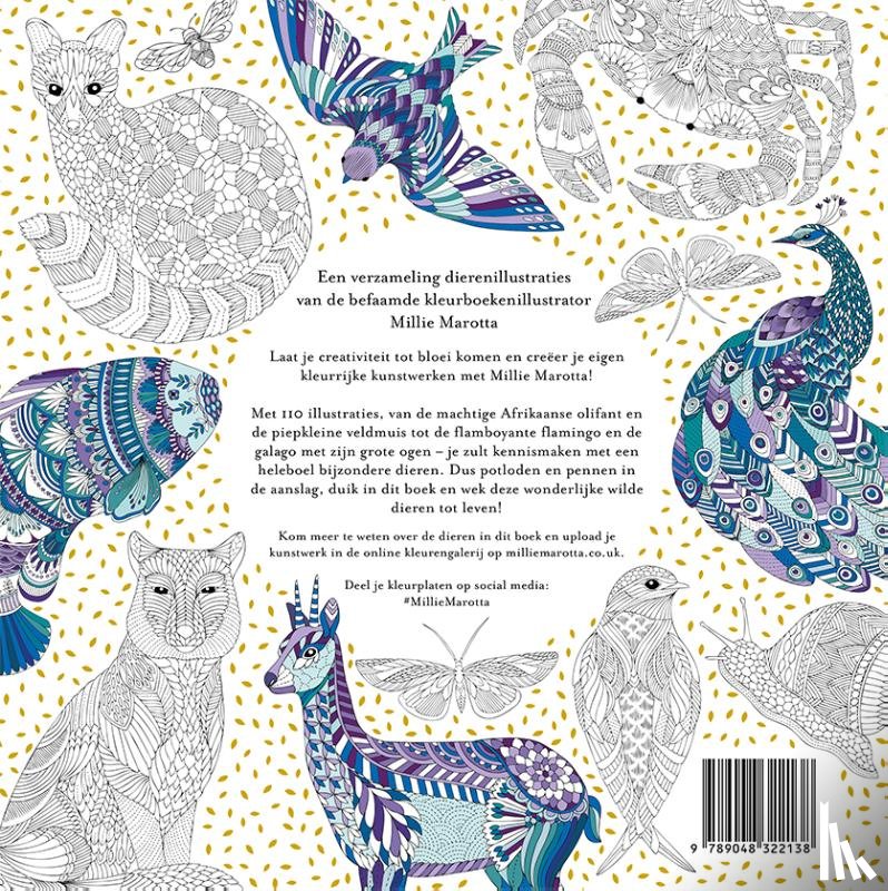 Marotta, Millie - Kleurboek Millie Marotta - Wonderlijke wildernis